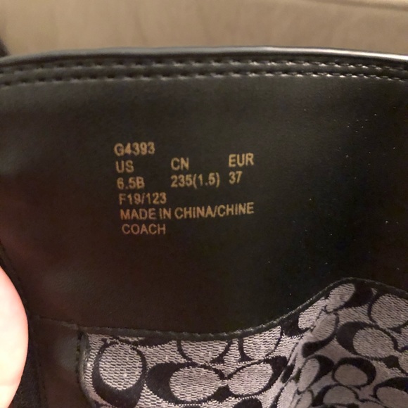 Coach Saddle Boots - Picture 6 of 8